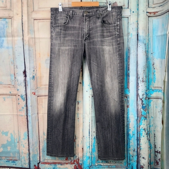 Citizens Of Humanity SID Jeans Straight Leg Gray - Picture 2 of 9